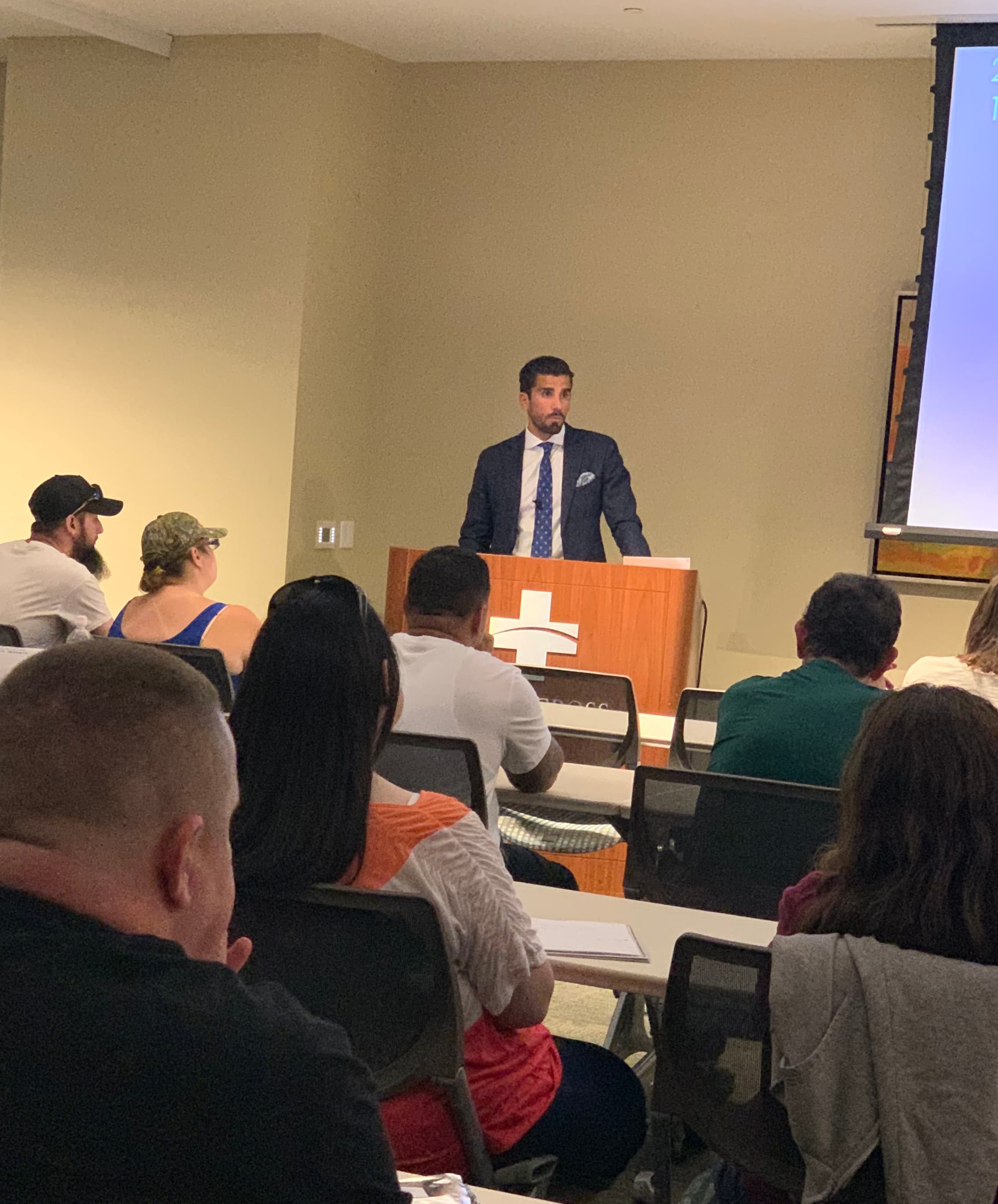 Dr. Dino Speaking at Aesthetic Meeting
